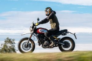 Ducati Scrambler Desert Sled - motocykl Kajetana