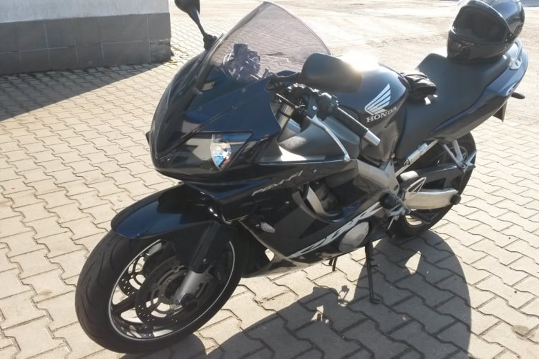 Honda CBR F4i Mivv titanium exhaust dźwięk tłumika jak brzmi motocykl