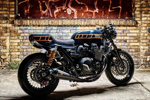 Piękna customowa Yamaha XJR1300 Iron Heart!