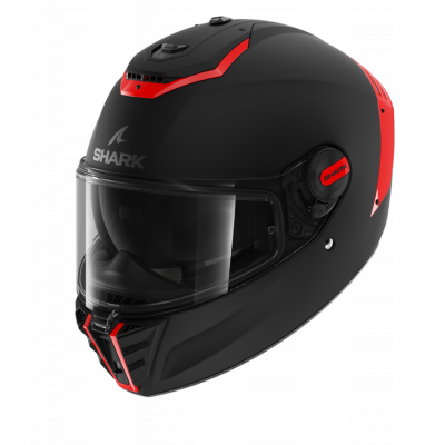 Kask Shark Spartan RS Czarny/Czerwony/Matowy XL