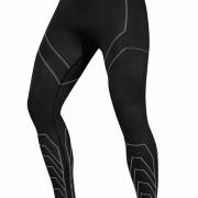 Męskie spodnie termoaktywne Spaio Rapid black/grey