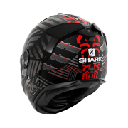 Kask Shark Spartan GT Czarny/Antracytowy/Czerwony