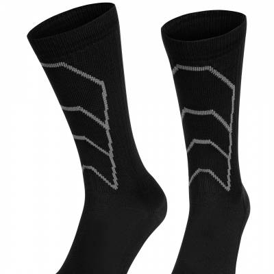 Skarpety motocyklowe Spaio Rapid black/grey 38-40