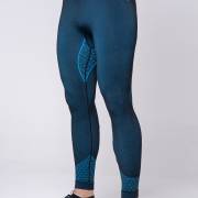 Męskie spodnie termoaktywne Spaio Breeze black/blue