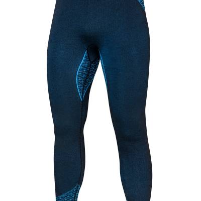 Męskie spodnie termoaktywne Spaio Breeze black/blue M