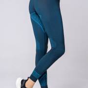Damskie spodnie termoaktywne Spaio Breeze black/blue