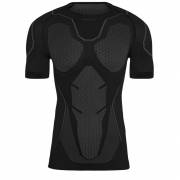 Męska koszulka termoaktywna z krótkim rękawem Spaio Adrenaline black/grey