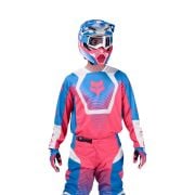 Koszulka Cross FOX 180 Collect Blue Pink