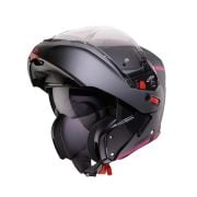 Kask Caberg Horus X Czarny mat/szary/fuksja