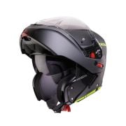 Kask Caberg Horus X Czarny Mat/Szary/Żółty Fluo