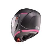 Kask Caberg Horus X Czarny mat/szary/fuksja