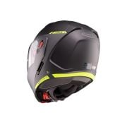 Kask Caberg Horus X Czarny Mat/Szary/Żółty Fluo