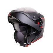 Kask Caberg Horus X czarny mat/szary/czerwony fluo