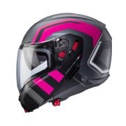 Kask Caberg Horus X Szary Mat/Czarny/Fuksja