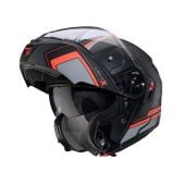 Kask Caberg Levo X ELITE CZARNY MAT/SZARY/CZERWONY FLUO