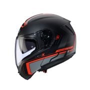 Kask Caberg Levo X ELITE CZARNY MAT/SZARY/CZERWONY FLUO