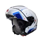 Kask Caberg Levo X ELITE BIAŁY/NIEBIESKI/BŁĘKITNY POŁYSK