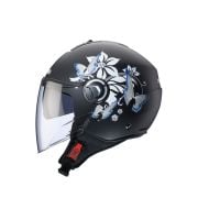 Kask Caberg Riviera V4 X MIA CZARNY MAT/BIAŁY/SZARY