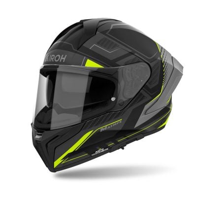 Kask Airoh Matryx Rocket Yellow Matt XS