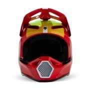 Kask Cross FOX V1 ECE 22.06 ballast fluo red