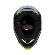 Kask Cross FOX V1 ECE 22.06 Flow Black/yellow (SP25MX)
