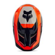 Kask Cross FOX V1 ECE 22.06 Nitro Helmet Fluorescent Orange (MX24)