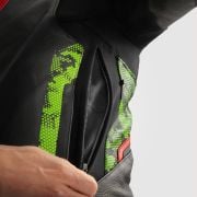 Kurtka Rebelhorn Veloce Camo Black/Green/Fluo Red