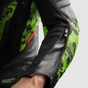 Kurtka Rebelhorn Veloce Camo Black/Green/Fluo Red