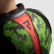 Kurtka Rebelhorn Veloce Camo Black/Green/Fluo Red