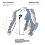 Kurtka Rebelhorn Veloce Camo Black/Grey/Fluo Red