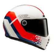 Kask HJC V10 Retro White/Red/Blue
