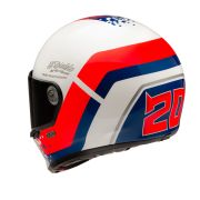Kask HJC V10 Retro White/Red/Blue
