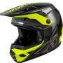 Kask Cross FLY Racing Kinetic czarny/fluorescencyjny