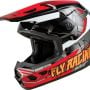 Kask dziecięcy FLY Kinetic Junior biały/czarny/czerwony
