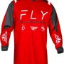 Koszulka Cross Fly F-16 Biały/czerwony/szary