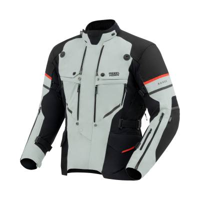 Kurtka Rebelhorn Range Grey/Black/Red S