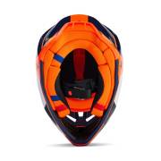 Kask FOX V3 Revise Helmet Navy/Orange