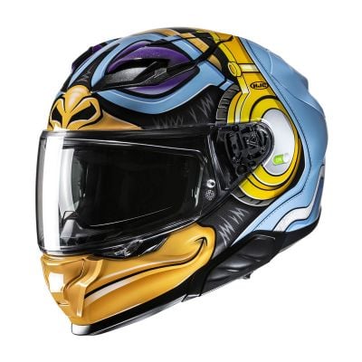 Kask HJC F71 Monkey Dj Blue/Orange M