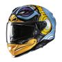 Kask HJC F71 Monkey Dj Blue/Orange