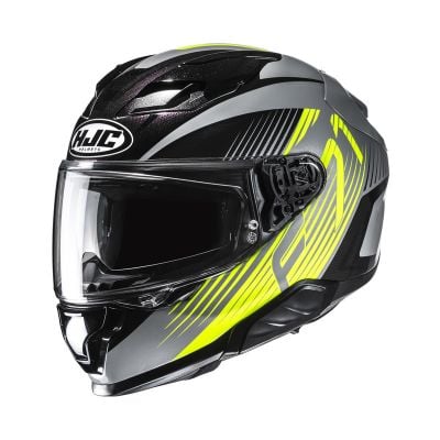 Kask HJC F71 Catos Black Yellow L