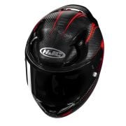 Kask HJC RPHA12 Carbon Carbon Keres Black/Red