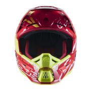 Kask ALPINESTARS MX S-M5 Action Bright Red/White/Fluo Yellow