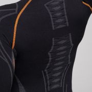 Spaio Koszulka Termoaktywna Długi Rękaw Extreme-Pro Damska Czarny/Pomarańczowy