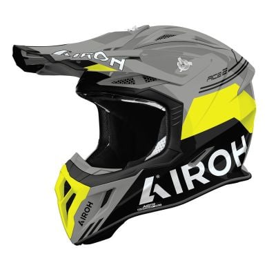 Kask Airoh Aviator Ace II Fury Yellow Gloss S