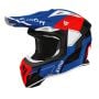 Kask Airoh Aviator Ace II Shield Blue Red Gloss