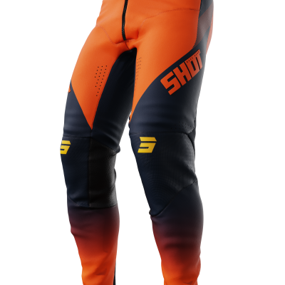 Spodnie cross SHOT RACING AEROLITE HONOR ORANGE 30