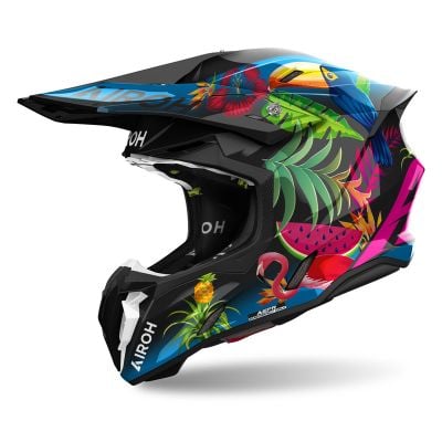 Kask Airoh Twist 3 Amazonia Gloss XS