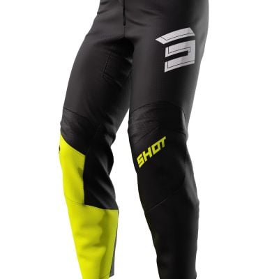 Spodnie Shot Racing Raw Neon Yellow 30