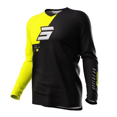 Koszulka Shot Racing Draw Neon Yellow S