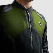 Kurtka Rebelhorn Jax Black/Fluo Yellow